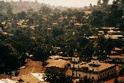 Vue sur le bas de Foumban